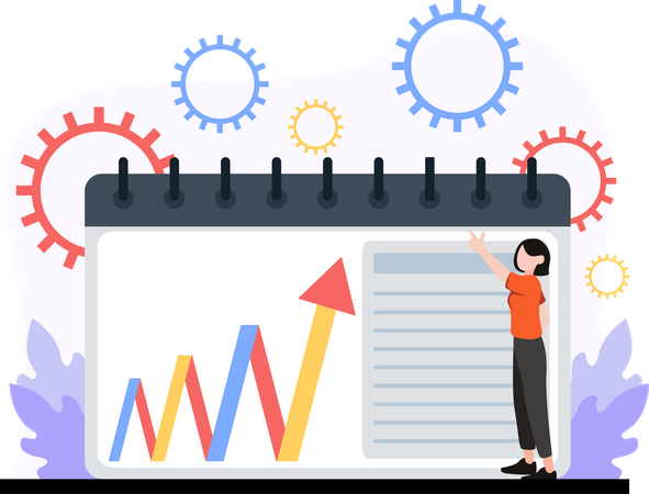 Analyse de la planification commerciale  Illustration