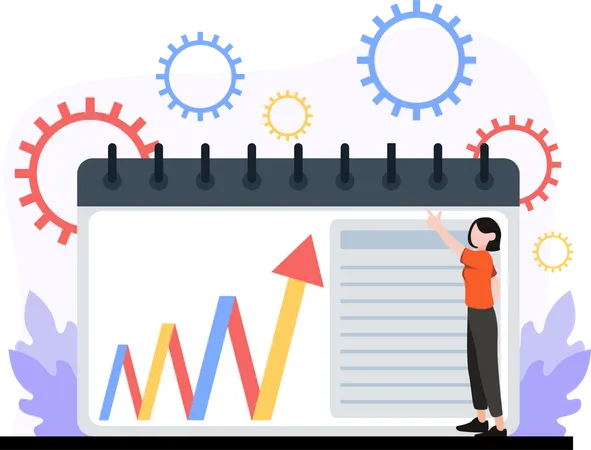 Analyse de la planification commerciale  Illustration