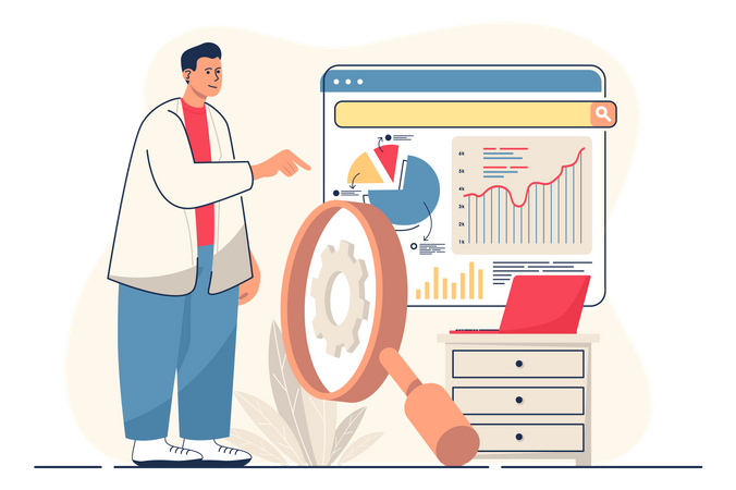 Analyse SEO  Illustration