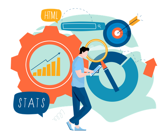 Analyse SEO  Illustration