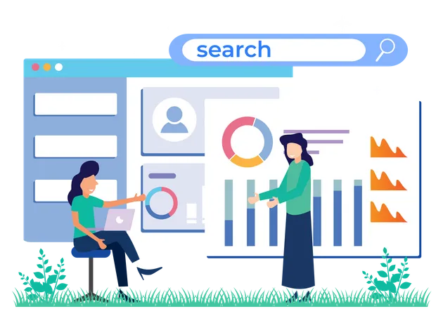 Analyse SEO  Illustration