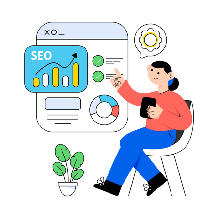 Analyse SEO  Illustration