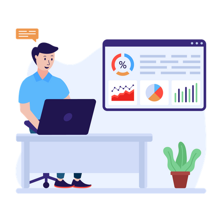 Analyse de site Web  Illustration