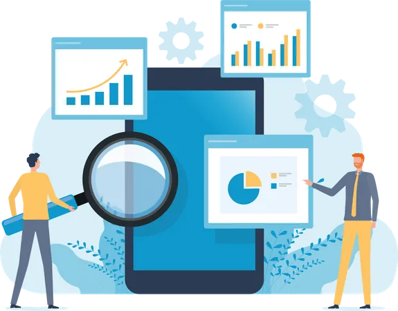 Analyse commerciale  Illustration