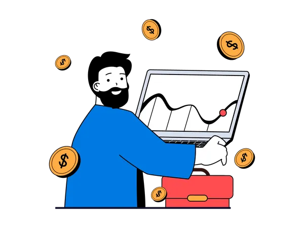 Analyse des bénéfices d'investissement  Illustration