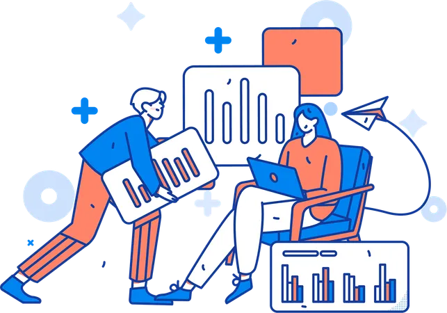 Analyse des données commerciales  Illustration