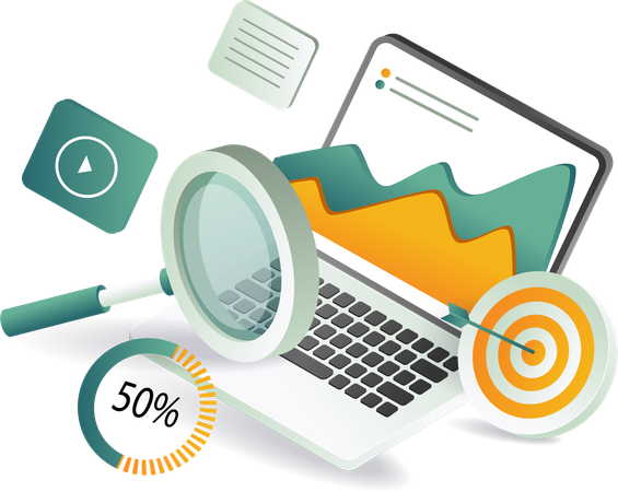 Analyse des données commerciales ciblées  Illustration