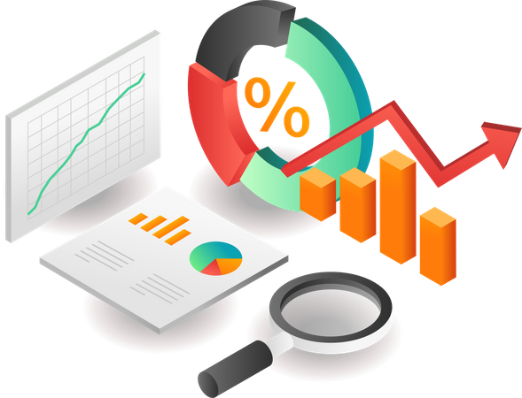 Analyse des données du panier à tarte d'une société d'investissement  Illustration