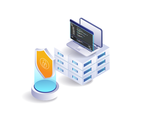 Analyse des données de sécurité des langages de programmation des serveurs de technologie numérique  Illustration