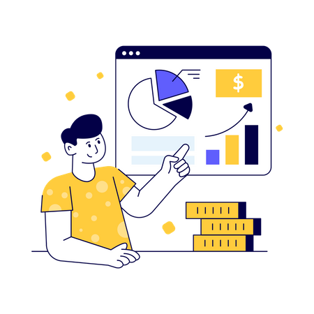 Analyser des données financières  Illustration