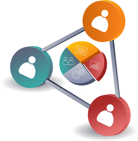 Analyse des réseaux personnels pour les entreprises  Illustration