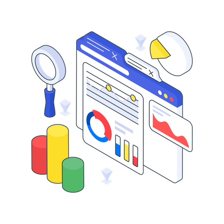 Analysediagramm  Illustration