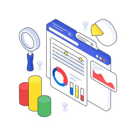 Analysediagramm  Illustration