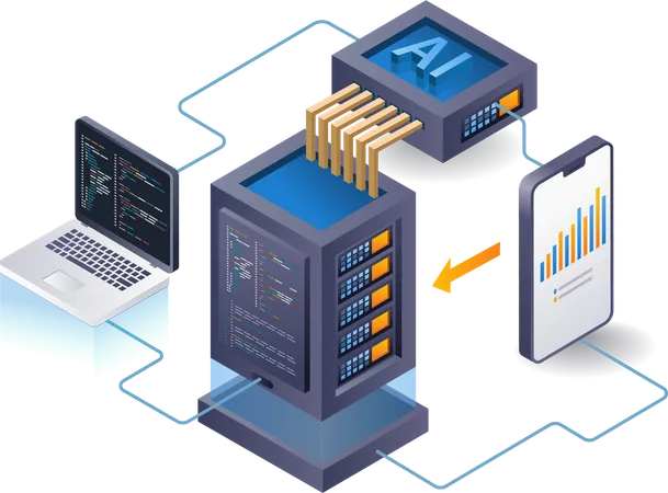 Analyse du serveur IA  Illustration