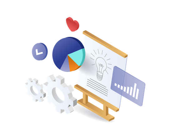 Analyser une idée d'entreprise  Illustration