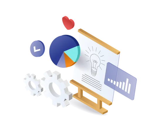 Analyser une idée d'entreprise  Illustration