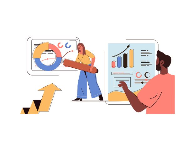 Analyse commerciale  Illustration