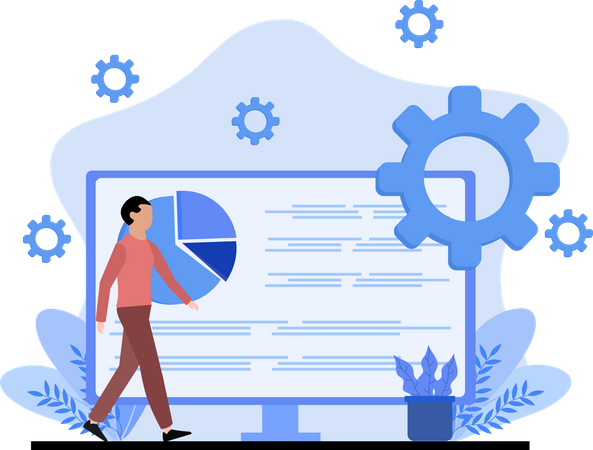 Analyse commerciale  Illustration