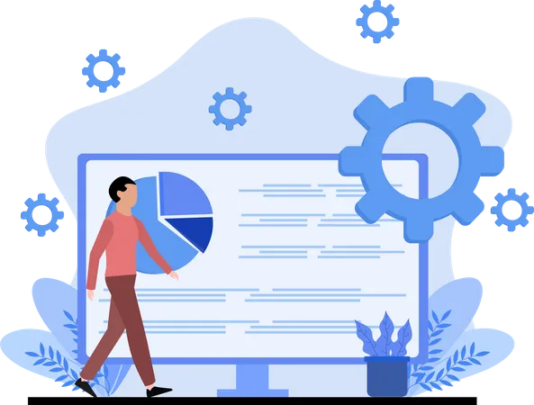 Analyse commerciale  Illustration