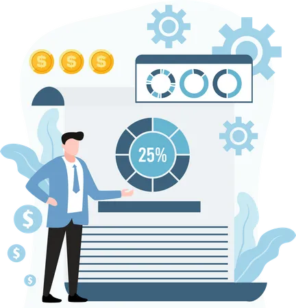 Analyse financière  Illustration