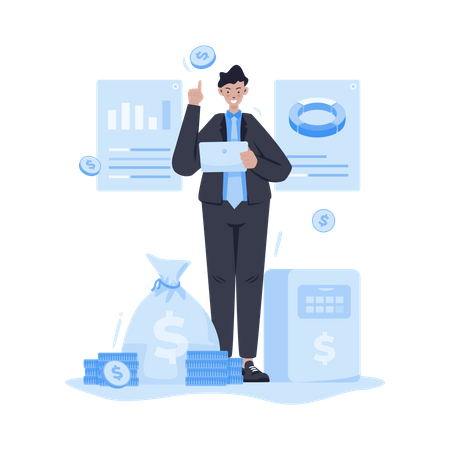 Analyse financière d'entreprise  Illustration