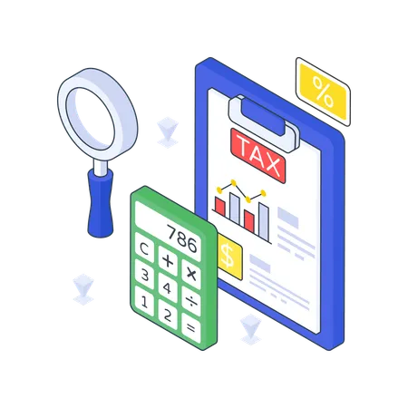 Analyse fiscale  Illustration