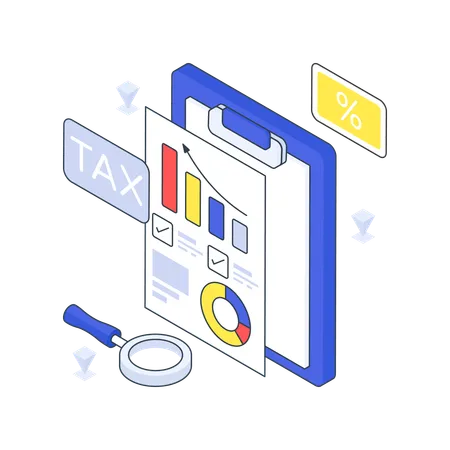 Analyse fiscale  Illustration