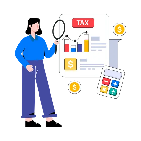 Analyse fiscale  Illustration