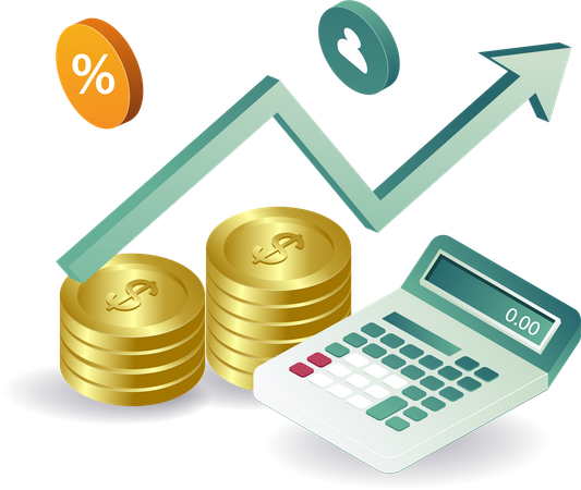 Analyse graphique des données financières des entreprises  Illustration