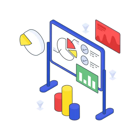 Analysepräsentation  Illustration