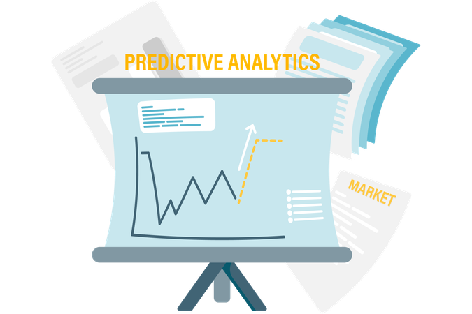 Analyse prédictive  Illustration