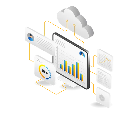 Analyse SEO optimisation hébergement web  Ilustração