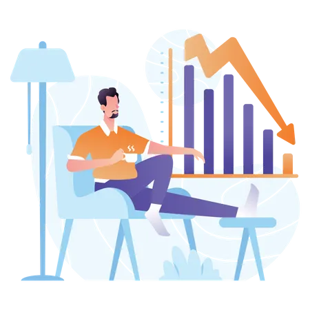 Stock d'analyse  Illustration