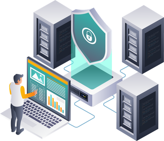 Analyse stratégique de la maintenance de la sécurité des serveurs technologiques  Illustration