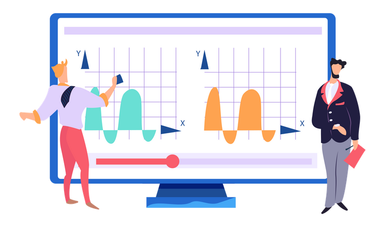 Analyse Teamarbeit  Illustration