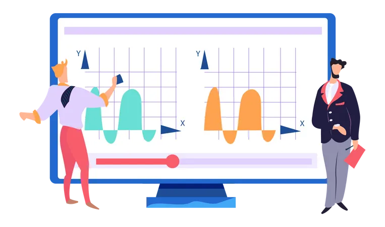 Analyse Teamarbeit  Illustration