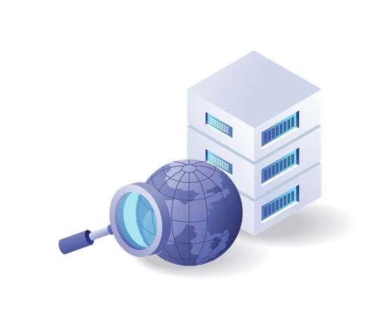 Analyser les données du serveur mondial  Illustration