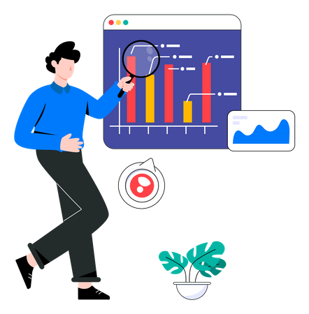 Analyse marketing  Illustration