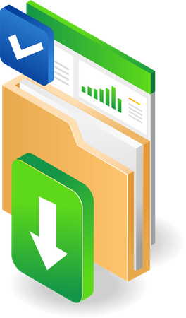 Analysis data in folder  Illustration