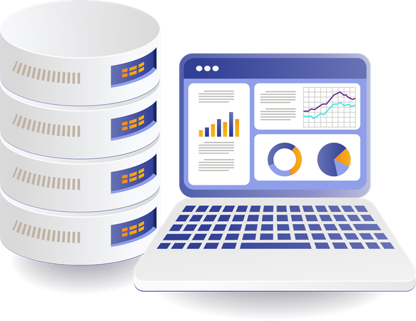 Analysis database management  Illustration