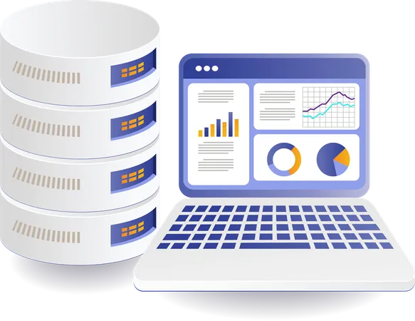 Analysis database management  Illustration