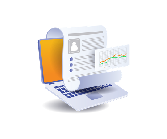 Analysis of candidate personal data  Illustration