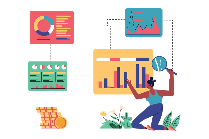 Analysis of Data Blockchain  Illustration