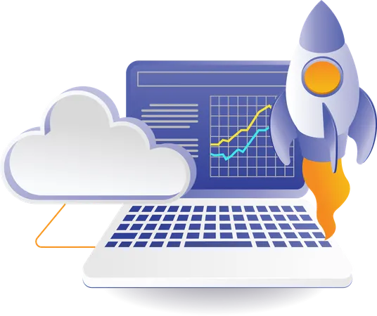 Analysis of latest startup product launch  Illustration