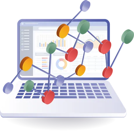 Analysis of online investment business development  Illustration