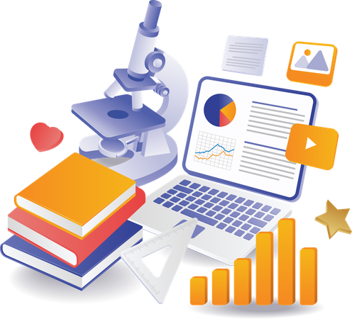 Analysis of school laboratory experiments  Illustration