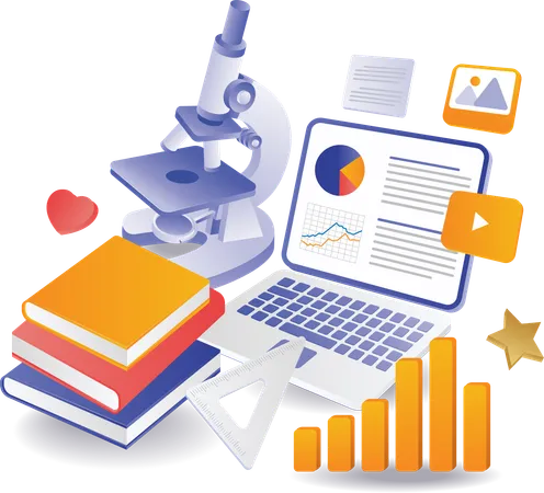 Analysis of school laboratory experiments  Illustration