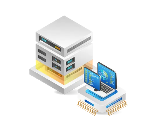 Analyst Kontrollprogrammierer  Illustration