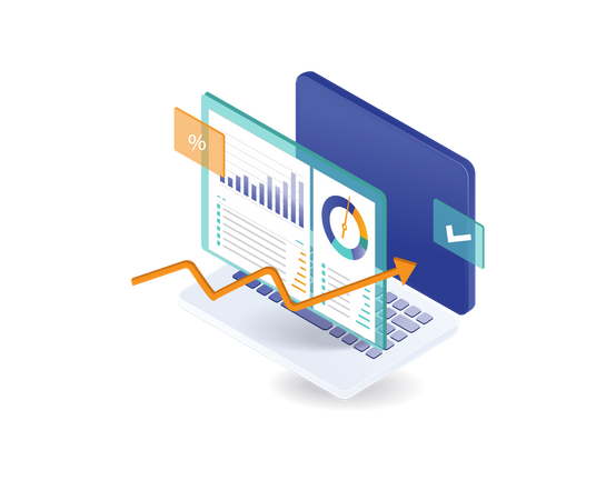 Analyste d'affaires  Illustration