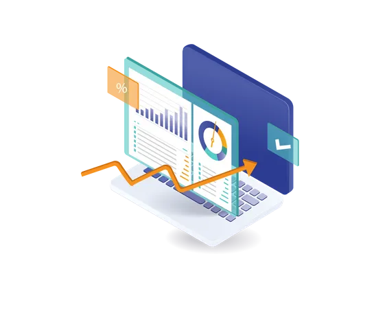 Analyste d'affaires  Illustration